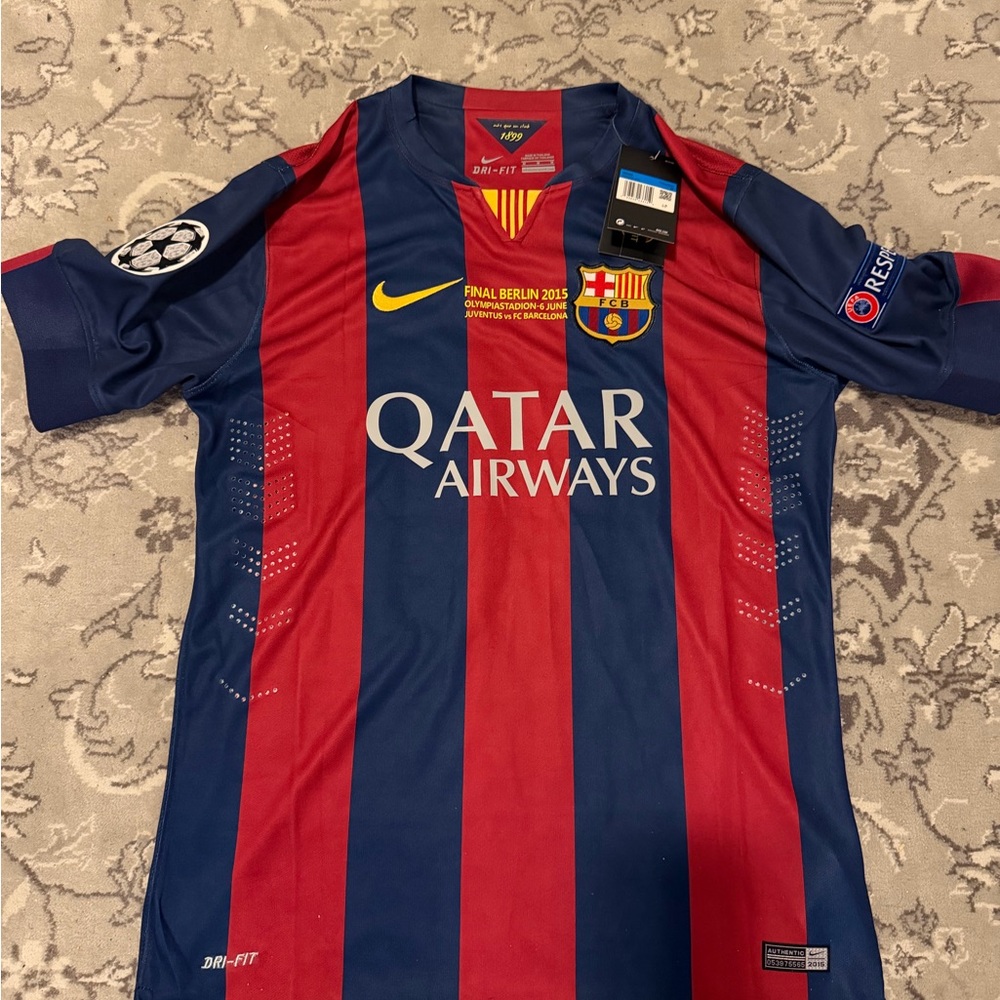 Brand new with tags Messi Nike FC Barcelona Red and Blue Jersey